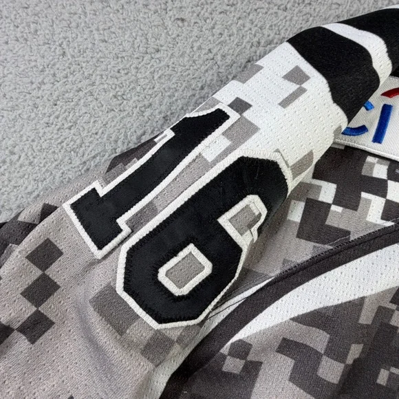 San Antonio Rampage AHL Defunct Military Night Fight Strap Camo Hockey Jersey XL